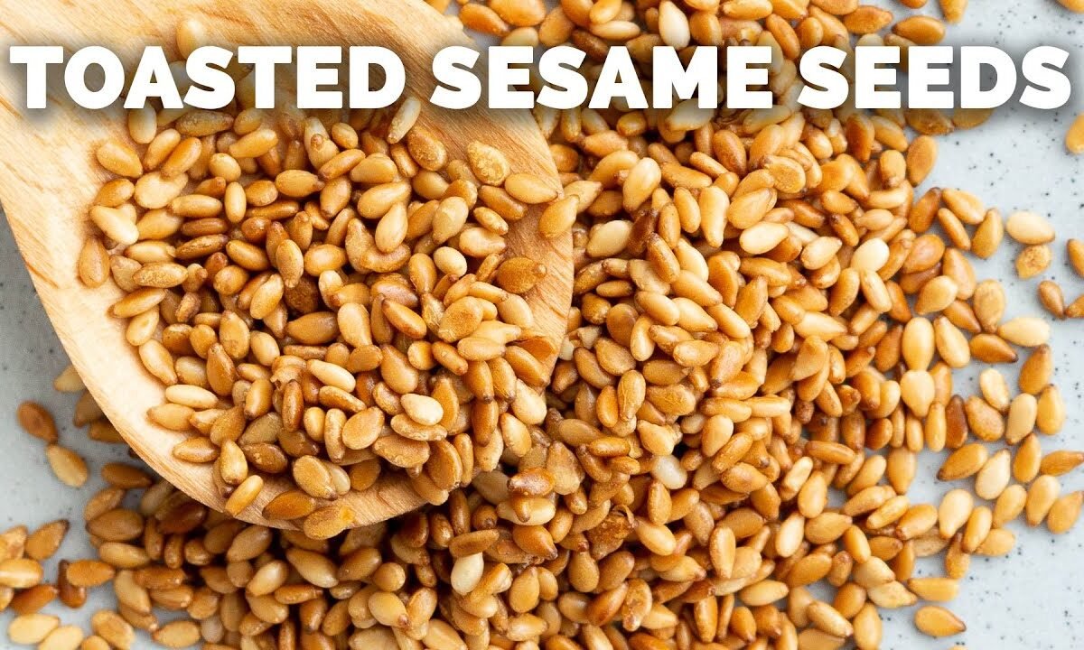 roasted sesame seeds