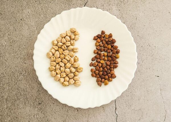 White vs Black Chickpeas