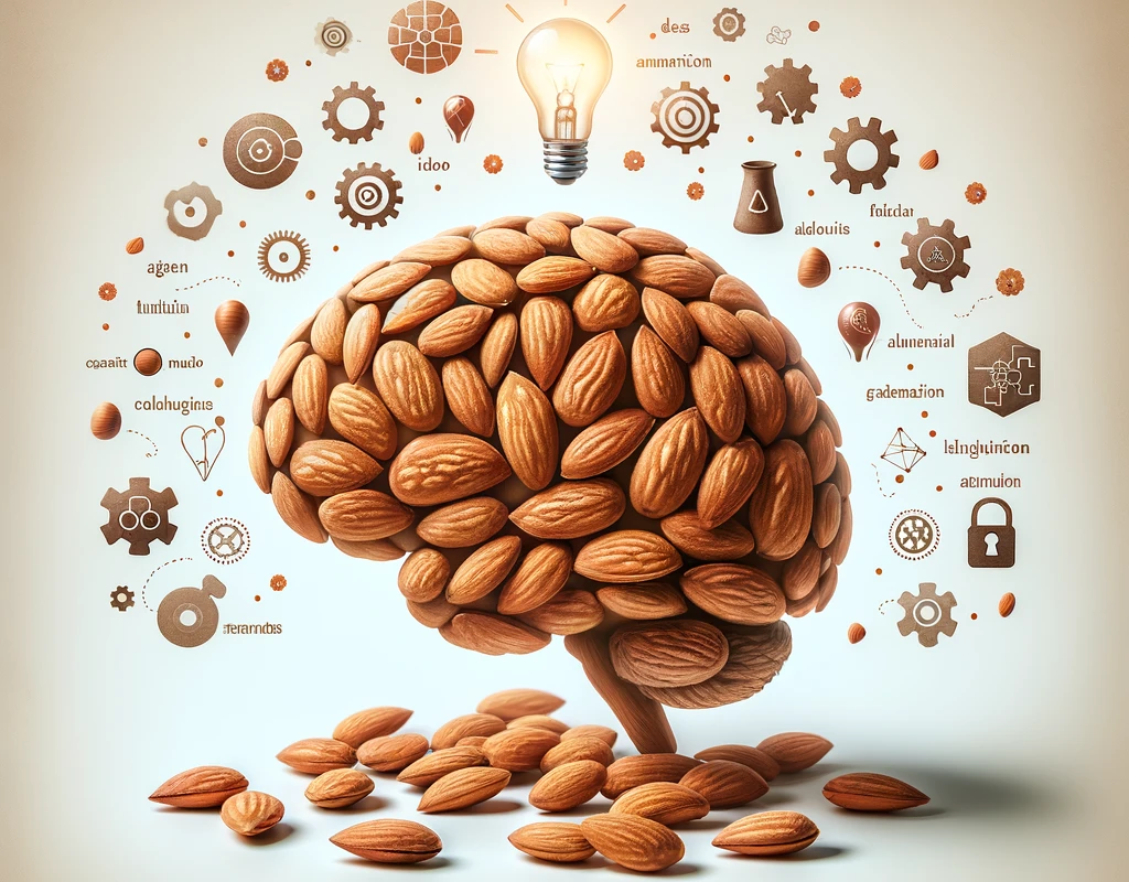 almonds benefits for brain