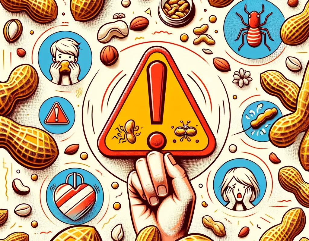 Side effects of peanut