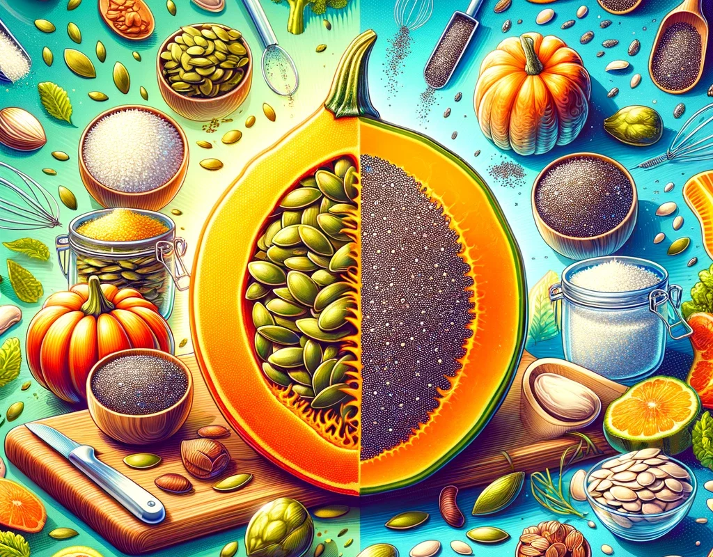 Pumpkin Seeds Vs Chia Seeds