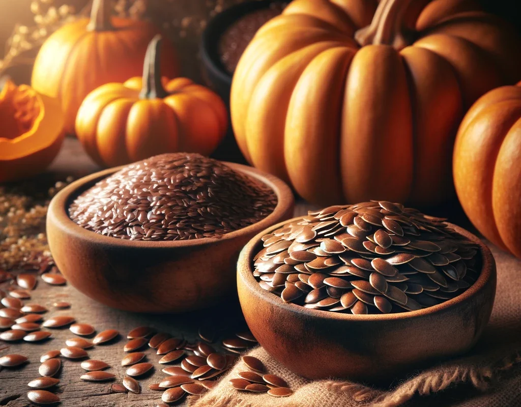 Pumpkin seeds vs Flex Seeds