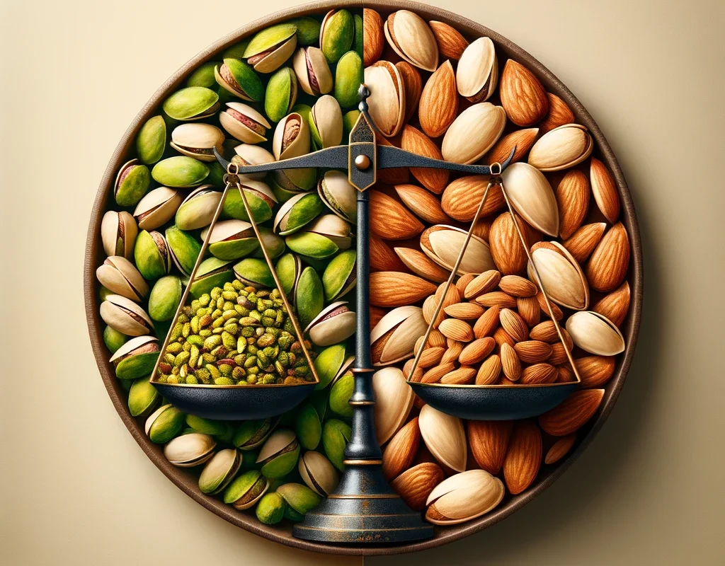 Almonds vs. Pistachios