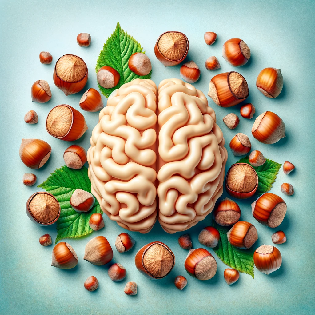 Hazelnuts benefits for brain