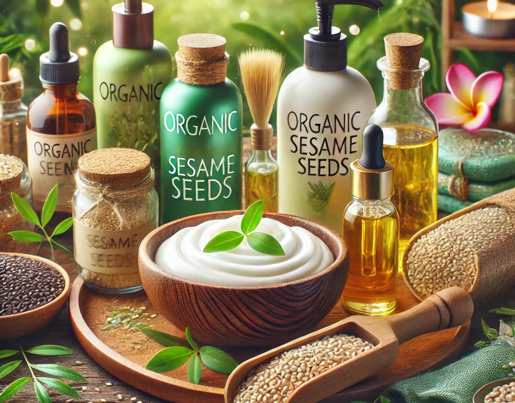 Organic Sesame Seeds for Hairs