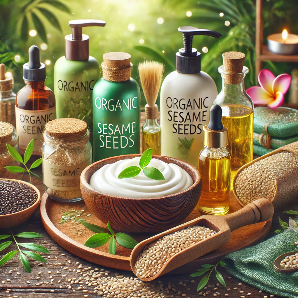 Organic Sesame Seeds for Hairs