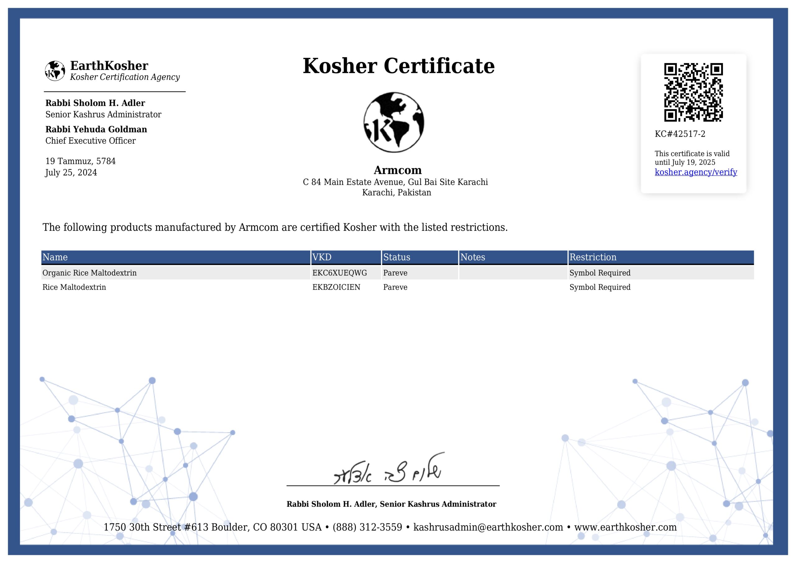 Kosher Certificate (Updated Mix Product)_page-0002
